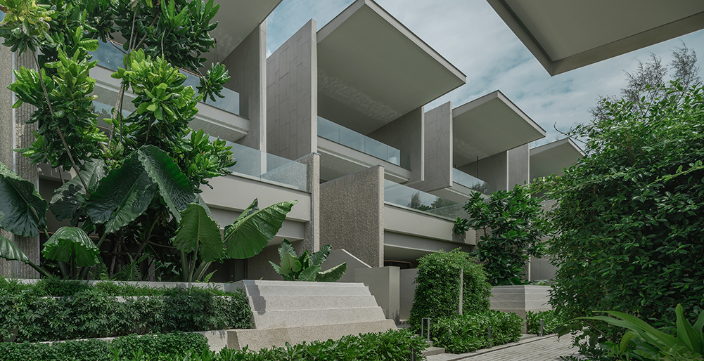 Veyla Natai Residences - Lush gardens and greenery